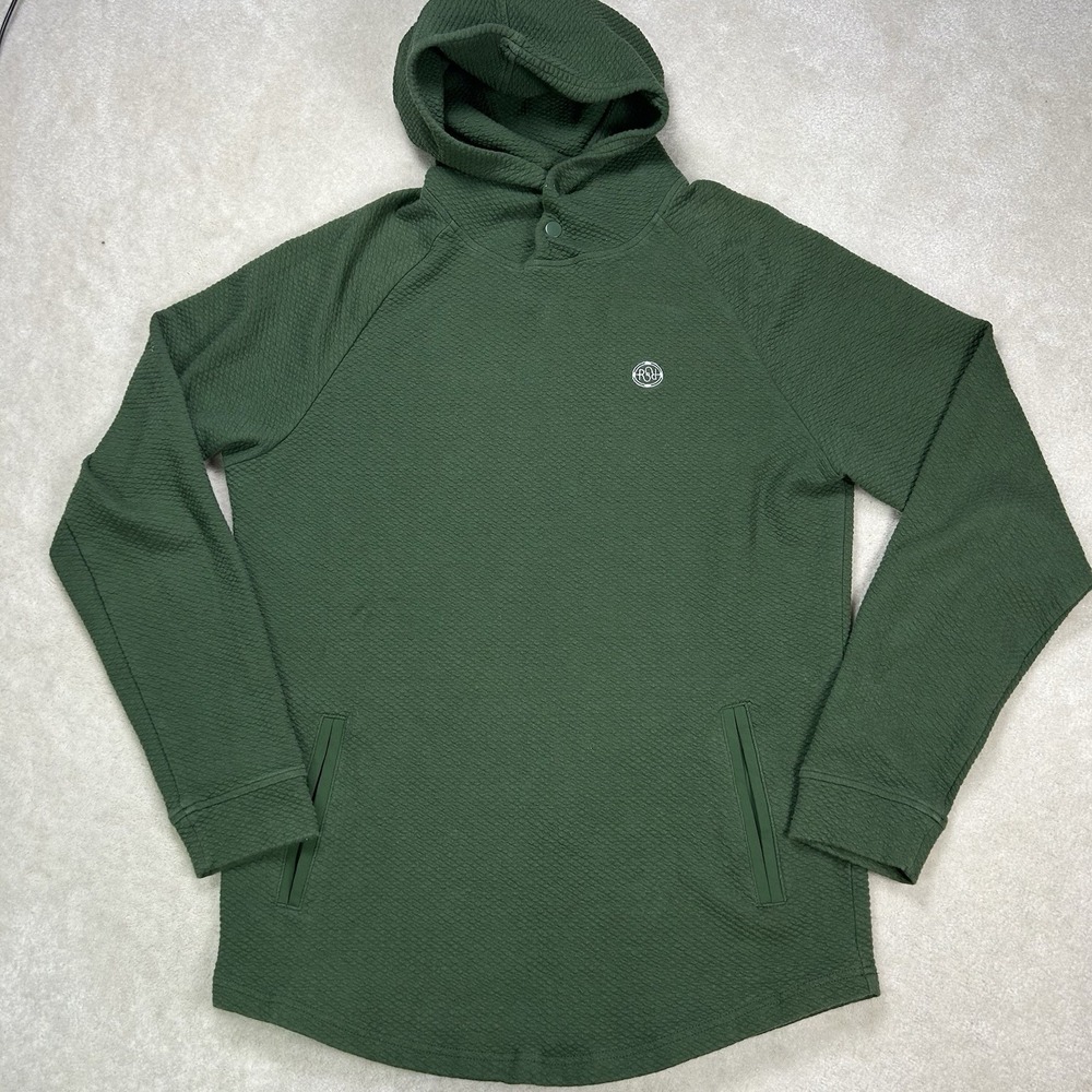 Swannies Hoodie Mens Large Golf Stretch Camden Performance Wicking Windbreaker